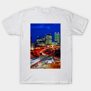 East India Dock Station Canary Wharf London Docklands T-Shirt